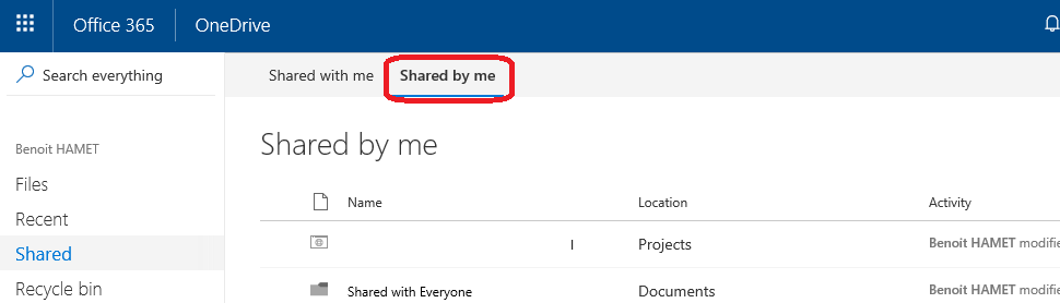 onedrive-for-business-shared-by-me-view