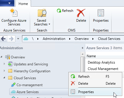 azure sccm synchronize device groups collections ad synchronization reach enable tab then collection